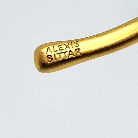 SOLD- Alexis Bittar Sea Snake in the Coral Reef Adjustable Cuff w/ - Picture 16 of 17